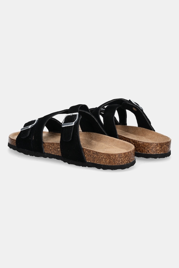 Obuwie Answear.LAB klapki zamszowe TX.2417 czarny