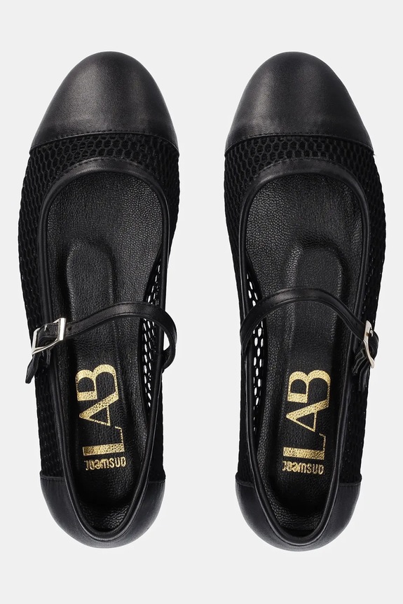 Answear.LAB baleriny skórzane 23206. czarny