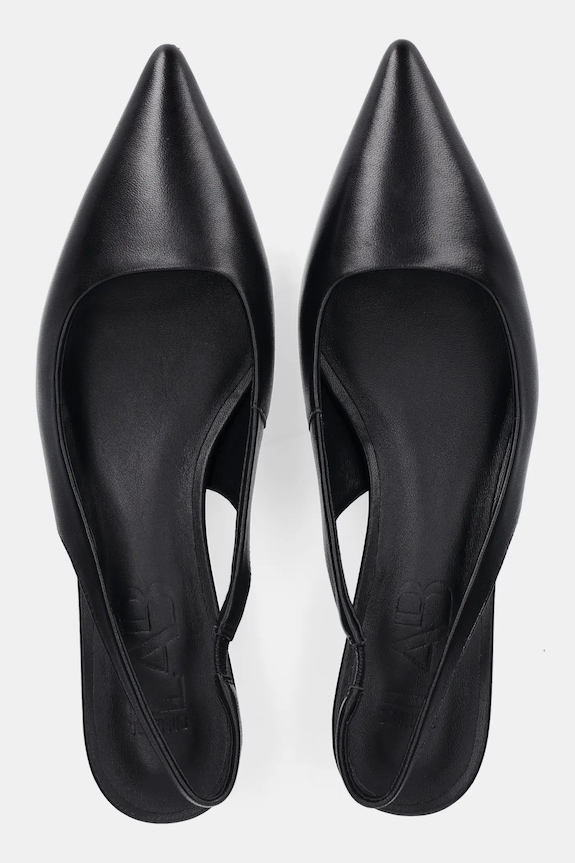 Answear.LAB tacchi in pelle nero LT2024.65