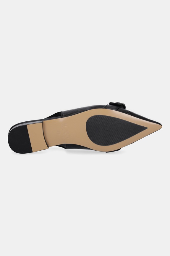 Answear.LAB bőr balerina cipő LT593.911.2 fekete