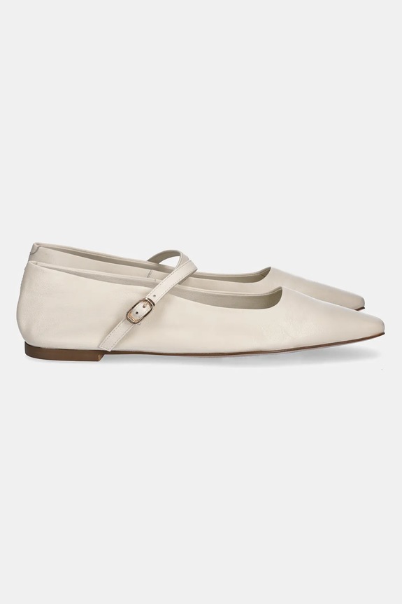 Scarpe Answear.LAB ballerine in pelle V1936.15.2 beige