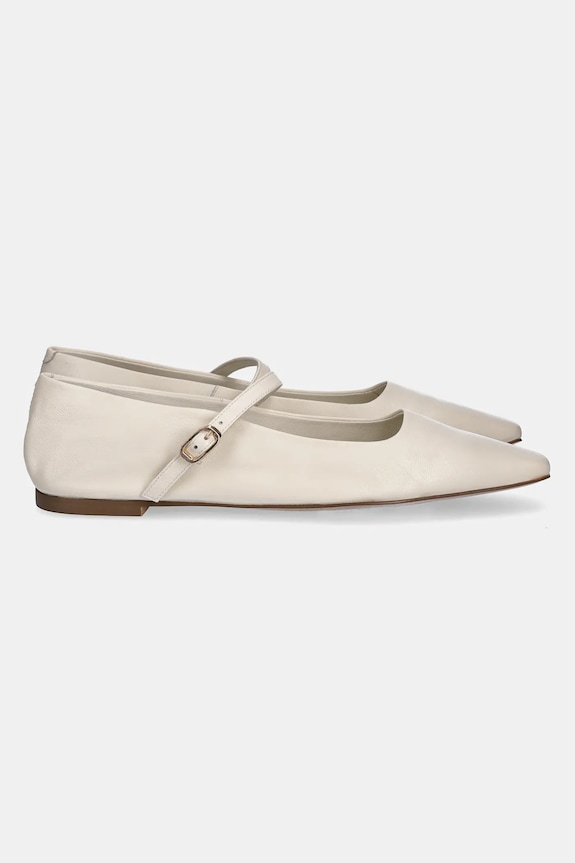 Scarpe Answear.LAB ballerine in pelle V1936.15.2 beige