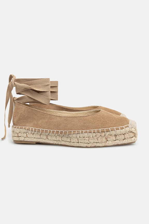 Semišové espadrilky Answear.LAB 792 béžová WS25