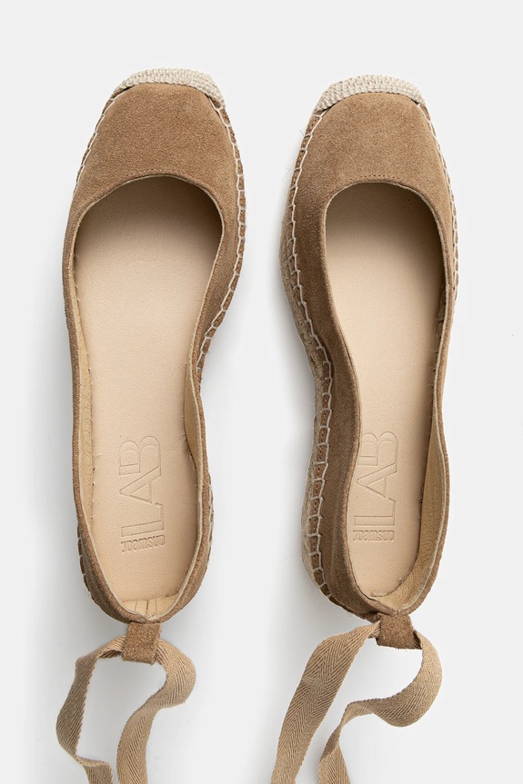 Boty Semišové espadrilky Answear.LAB 792 béžová