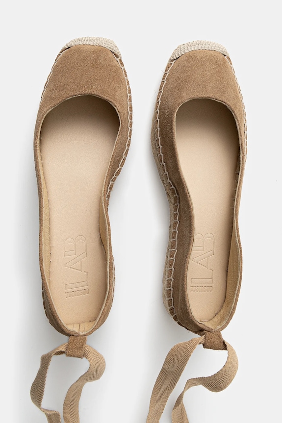Boty Semišové espadrilky Answear.LAB 792 béžová