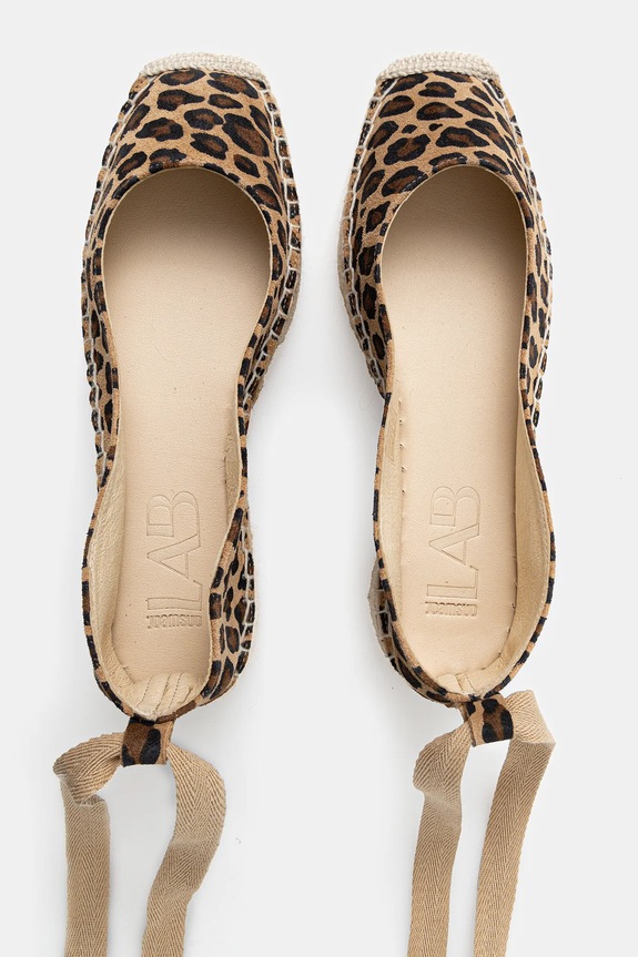 Espadrile iz semiša Answear.LAB rjava 792