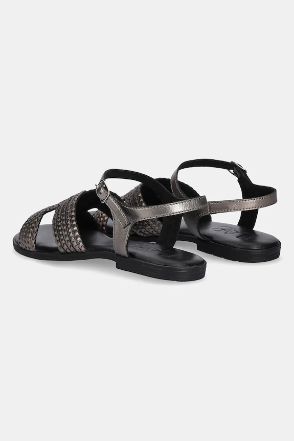 Kožené sandále Answear.LAB strieborná RSP10956