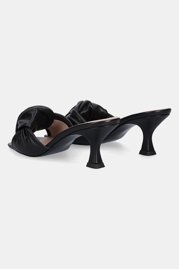 Answear Lab slapi de piele negru 20061.