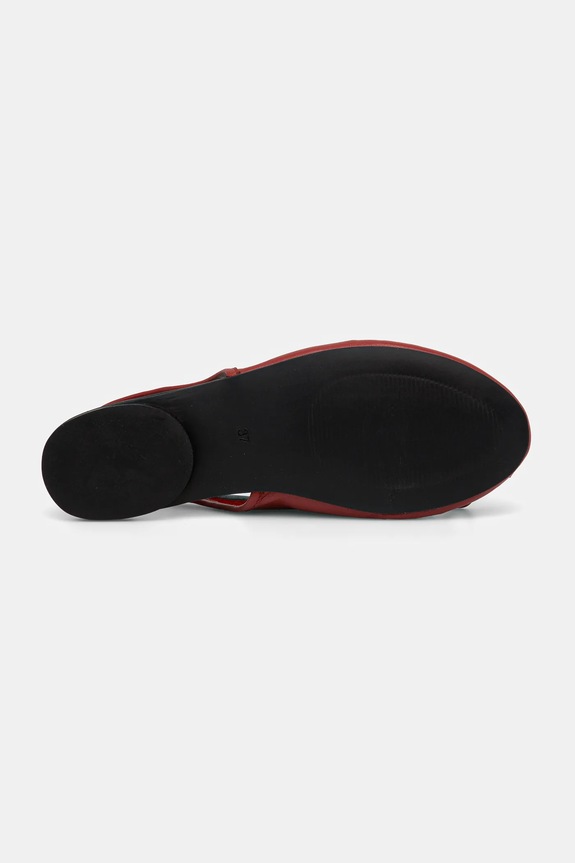 Answear.LAB ballerine in pelle 19118 rosso