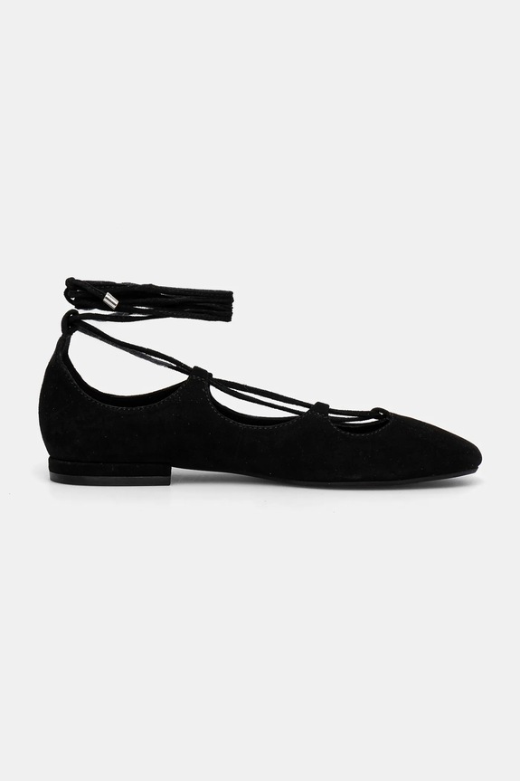 Answear.LAB ballerine in pelle scamosciata 18951 nero WS25