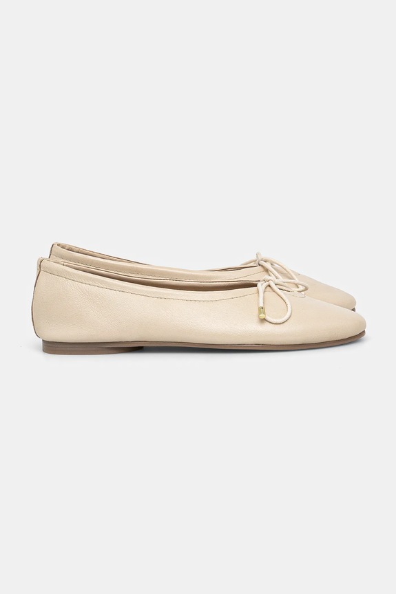 Answear.LAB ballerine in pelle ans1 beige WS25