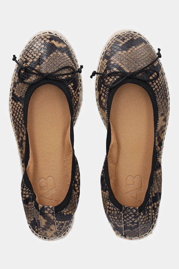 Answear Lab espadrile din piele intoarsa bej 25YU634