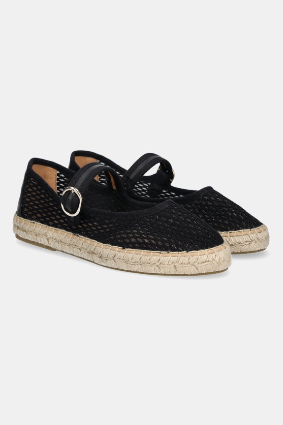Espadrile Answear.LAB Ravna črna 25YU2563
