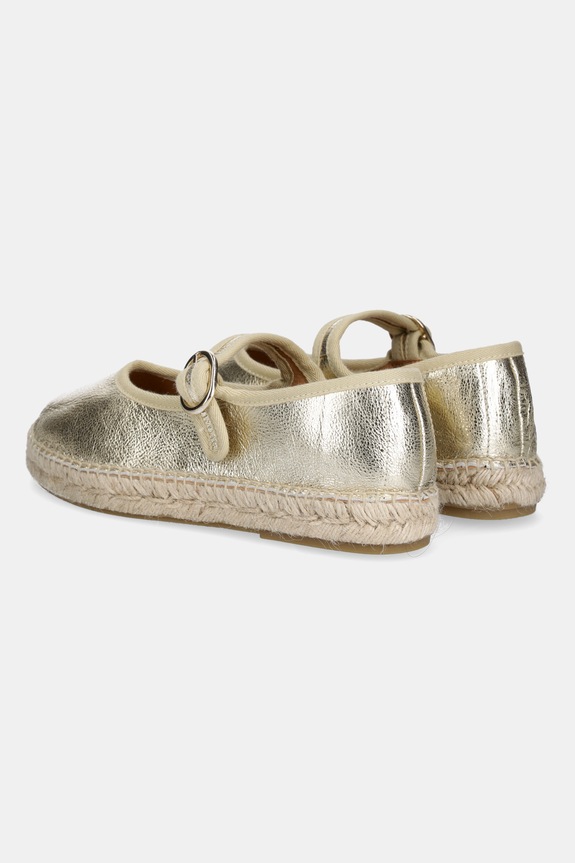 Obutev Usnjene espadrile Answear.LAB 25YU2563.1 zlata