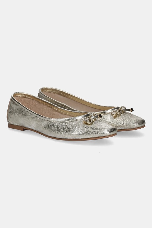 Answear.LAB baleriny skórzane brązowy 21655.OS
