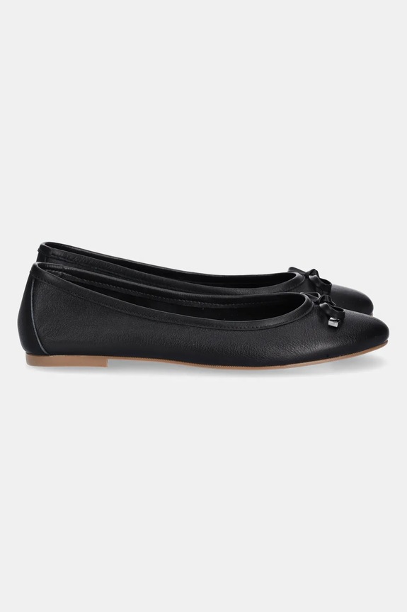 Answear.LAB baleriny skórzane 21655.OS czarny WS25