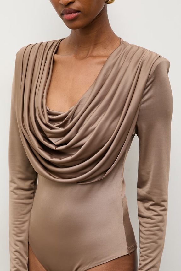 Answear.LAB body damskie brązowy 15882.fjk