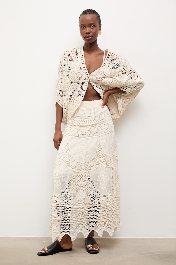 Βαμβακερή μπλούζα Answear.LAB LU5583.fak μπεζ WS26