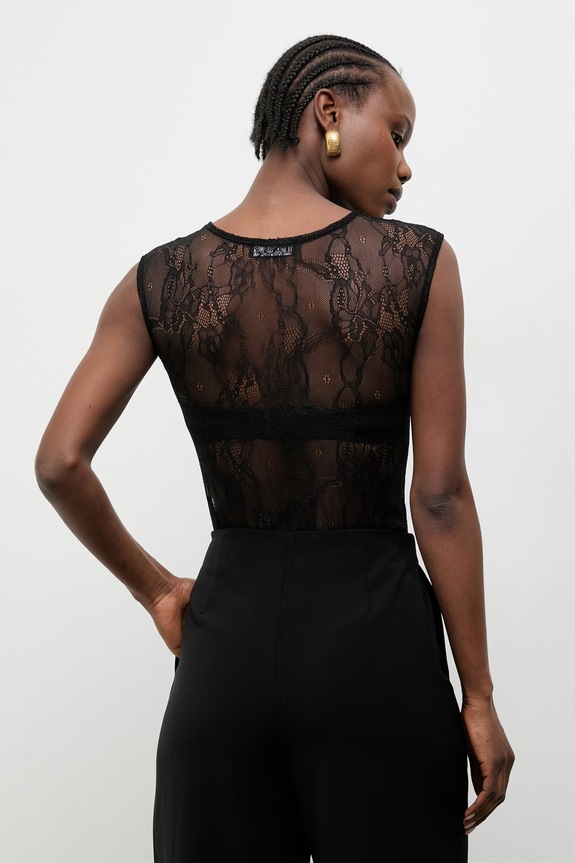 Ρούχα Answear.LAB κορμάκι γυναικείο 95129.iak μαύρο