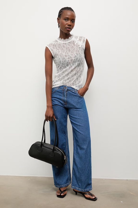 Answear.LAB μπλούζα γυναικεία 95131.iak λευκό WS26