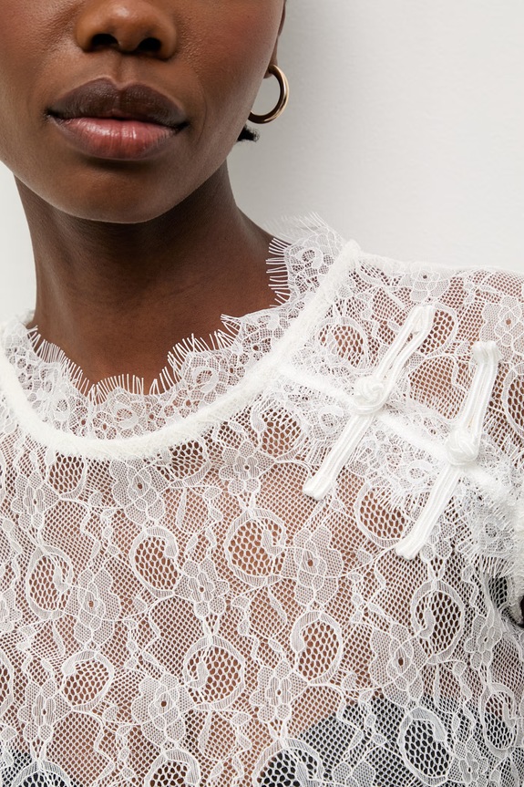 Answear.LAB μπλούζα γυναικεία 95131.iak λευκό