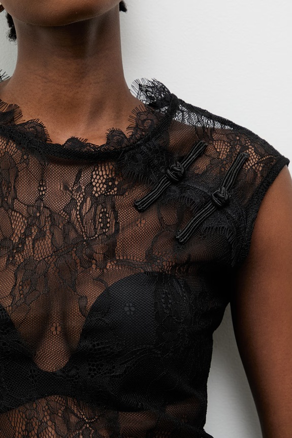 Answear.LAB μπλούζα γυναικεία 95131.iak μαύρο