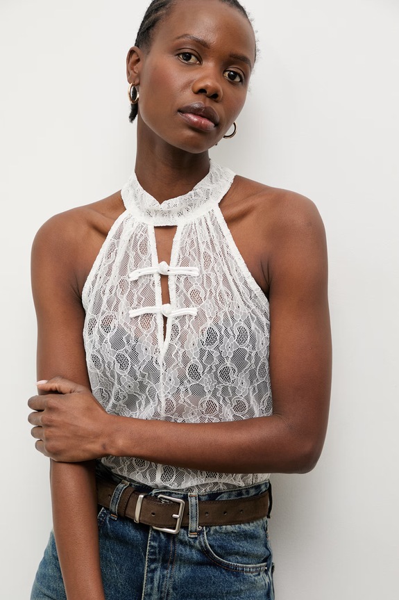 Answear.LAB top ženski bela 95130.iak