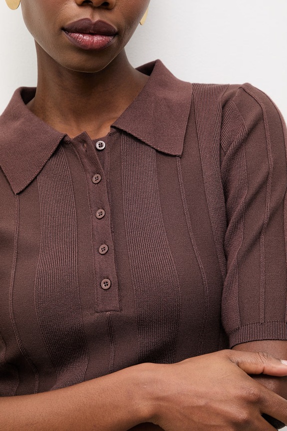 Answear.LAB tricou polo 75502.hak maro