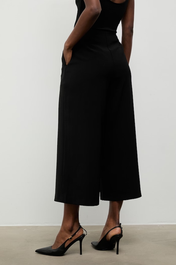 Answear.LAB σετ γυναικείο με βαμβάκι μαύρο 971450.971451.hak