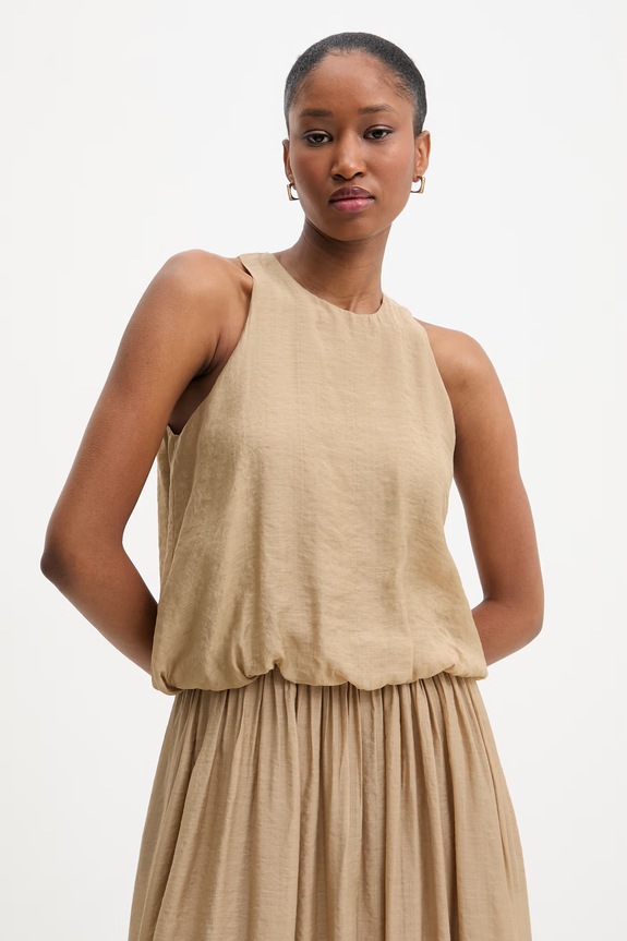 Bluza i suknja Answear.LAB AS992501.hak bež WS26