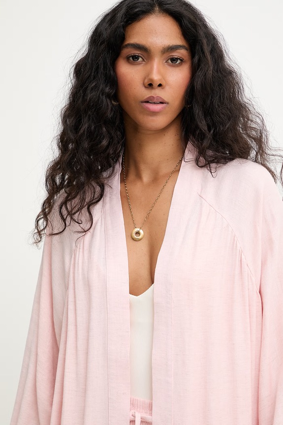 Answear.LAB komplet codzienny damski z dodatkiem lnu solid.set