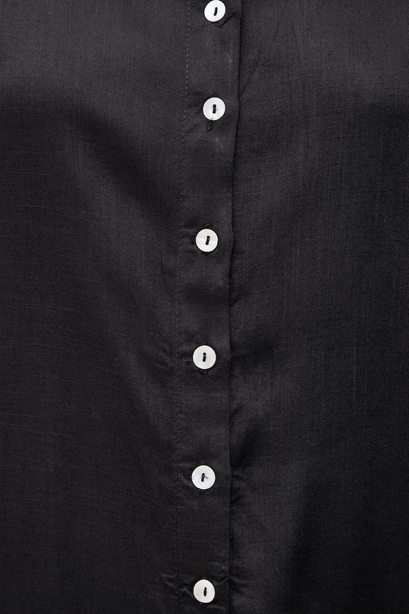Answear.LAB koszula damska z wiskozy Ines.hak czarny