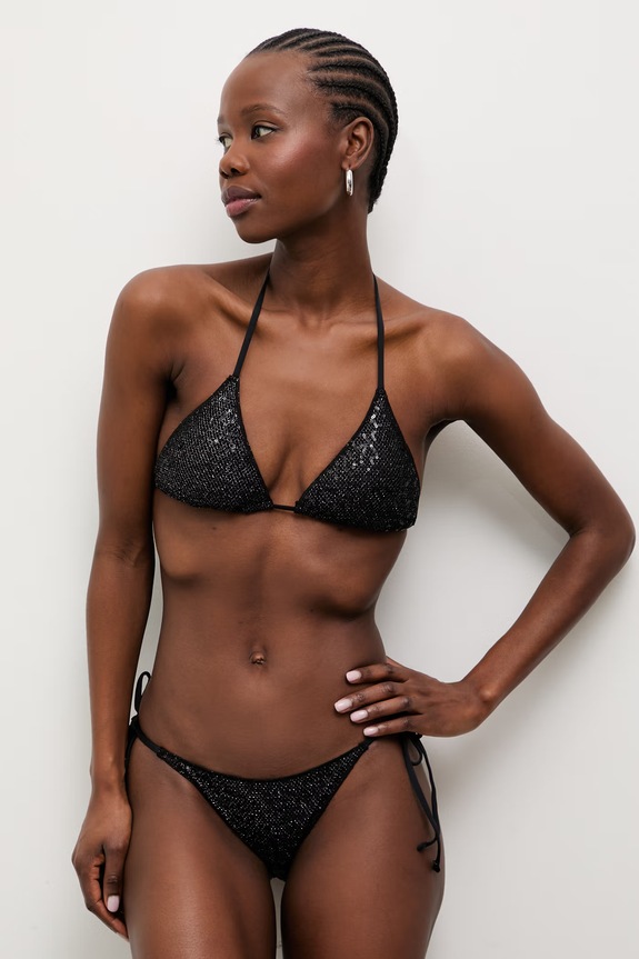 Answear.LAB dvojdielne plavky a pareo dámske HL3AE94.B.fak čierna WS26