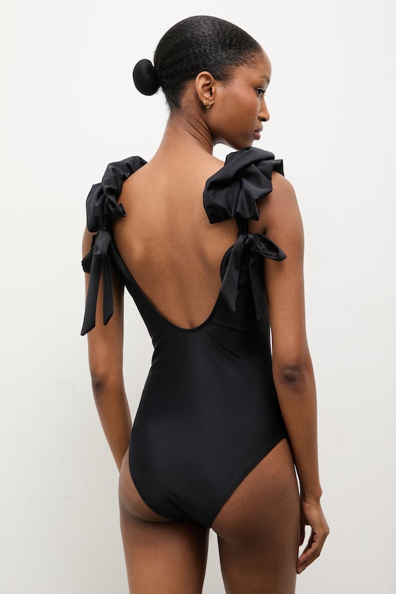 Îmbrăcăminte Answear.LAB costum de baie dintr-o bucată AW1AE1815.fak negru