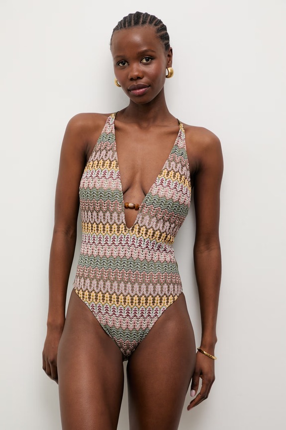 Answear.LAB costum de baie dintr-o singură piesă verde HL1AE65.fjk