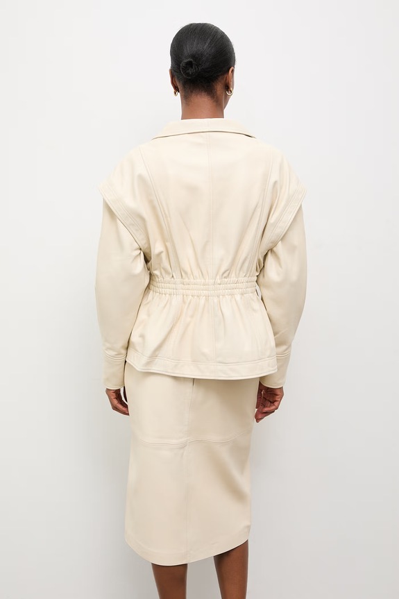 Дрехи Кожено яке Answear.LAB NOOR from the Unscripted collection NOOR бежов