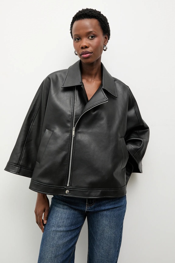 Answear.LAB poncho 8809.FLK negru