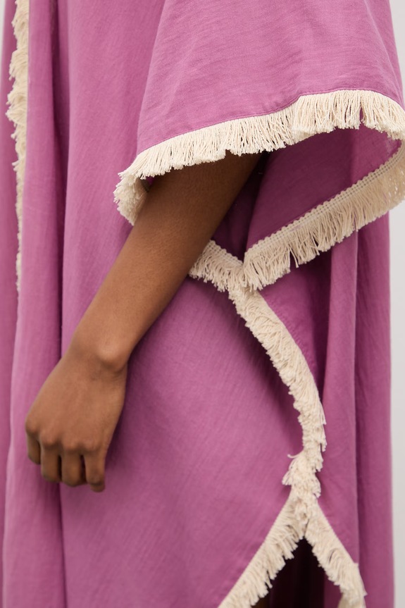 Answear.LAB kimono damskie bawełniane V/33631 różowy
