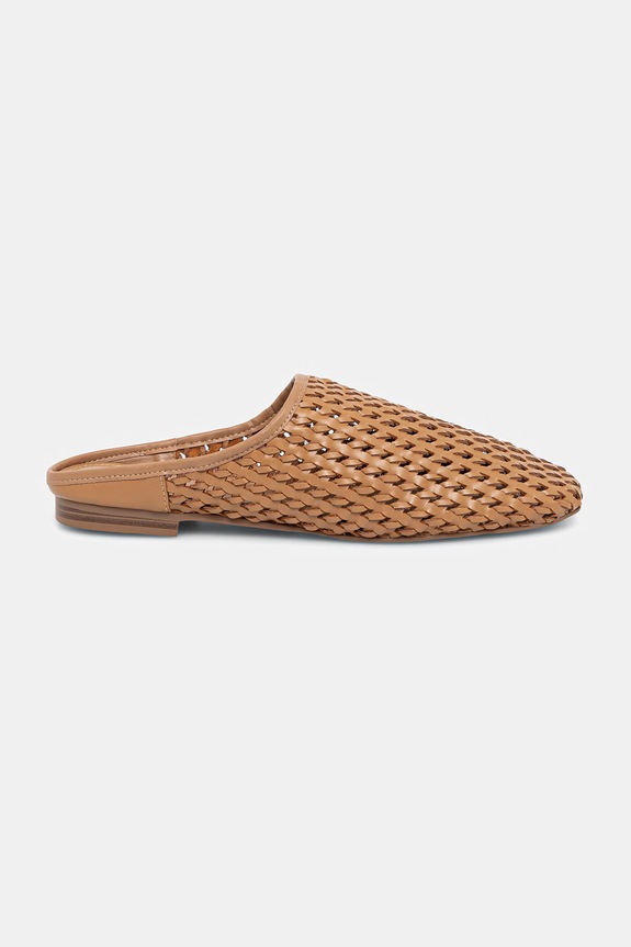 Kožené pantofle Answear.LAB SH-D24210-3220H.hak hnědá WS26