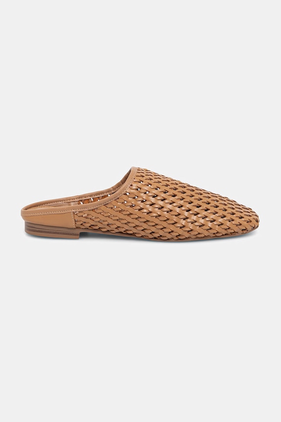 Kožené pantofle Answear.LAB SH-D24210-3220H.hak hnědá WS26