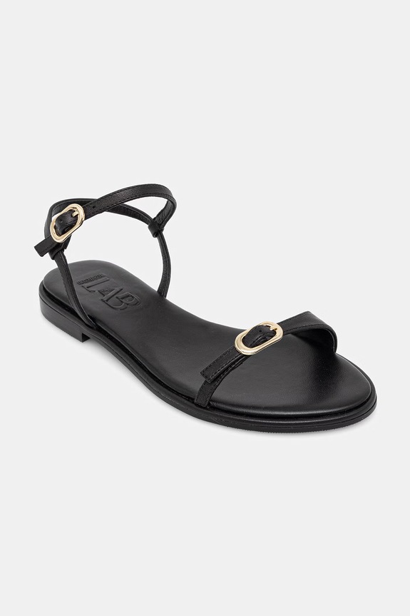 Obuwie Answear.LAB sandały skórzane LA-L24050-1809A.hak czarny