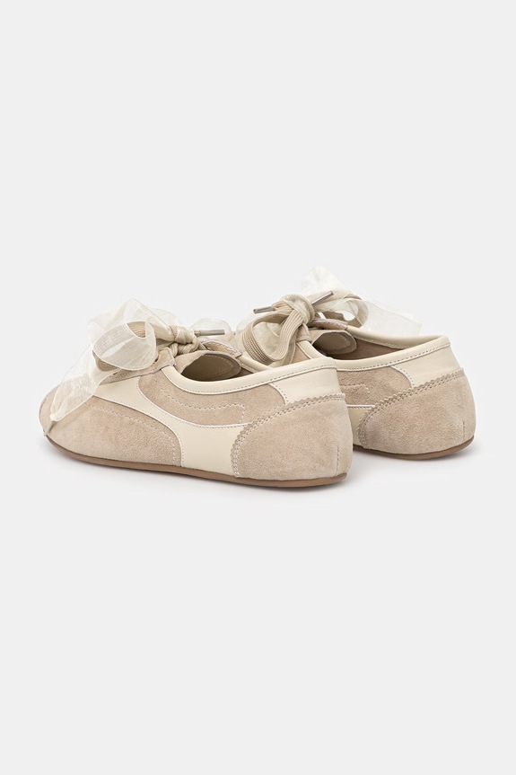 Answear.LAB sneakersy zamszowe POWDER NUDE powernude.hak