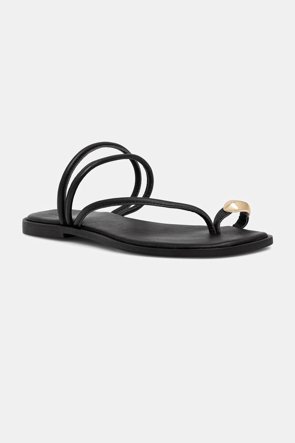 Obuwie Answear.LAB japonki damskie skórzane 2025-175.ijk czarny