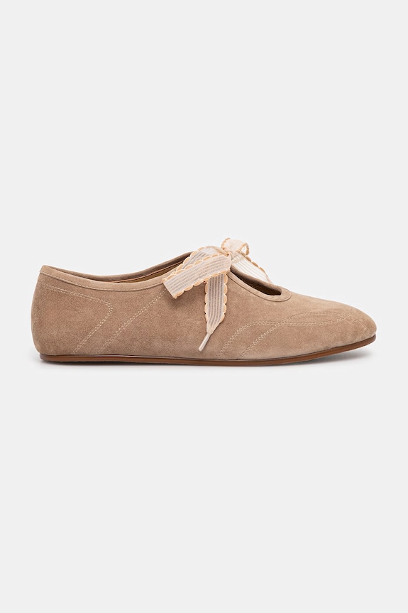 Semišové baleríny Answear.LAB POISE GRACE LT263-2.cjk béžová