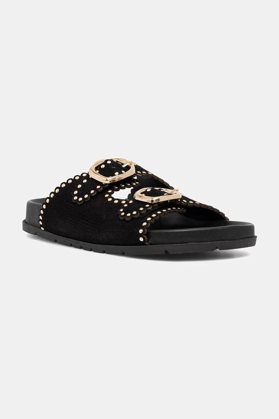 Answear.LAB papuci din piele RSP-11708.ijk negru WS26