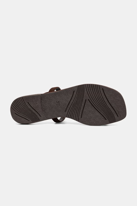 Answear.LAB papuci din piele RSP-11772.ijk maro