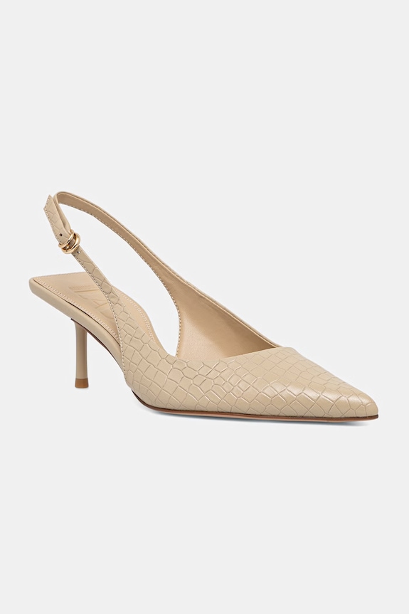 Încălțăminte Answear.LAB stiletto din piele V2159-98.cjk bej