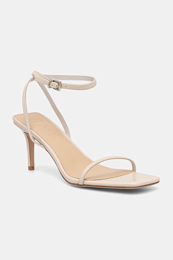 Obuwie Answear.LAB sandały skórzane V2262-15.cjk beżowy