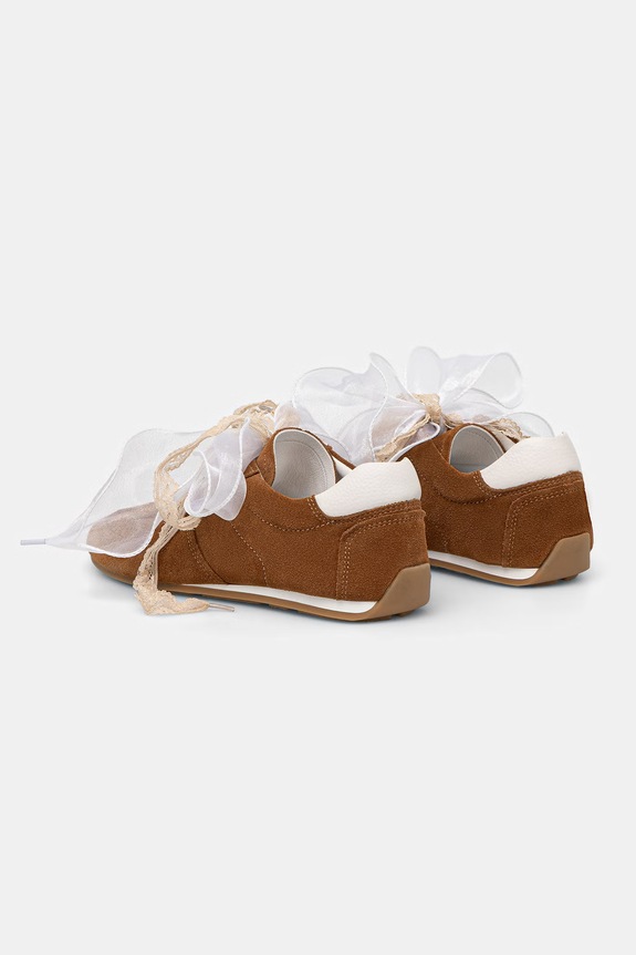 Answear.LAB sneakersy zamszowe AURA SOFT V2286-68.cjk brązowy