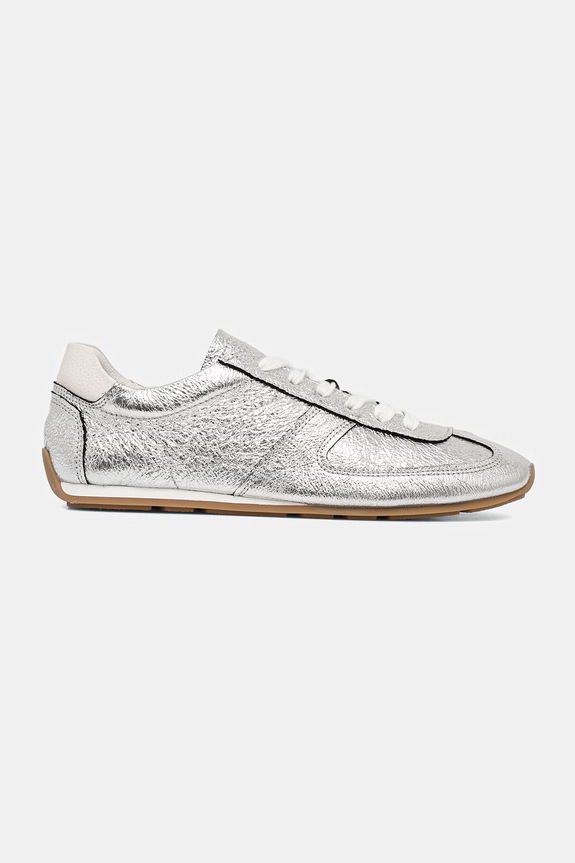 Кожаные кроссовки Answear.LAB AURA GLOW V2286-68.cjk серебрянный